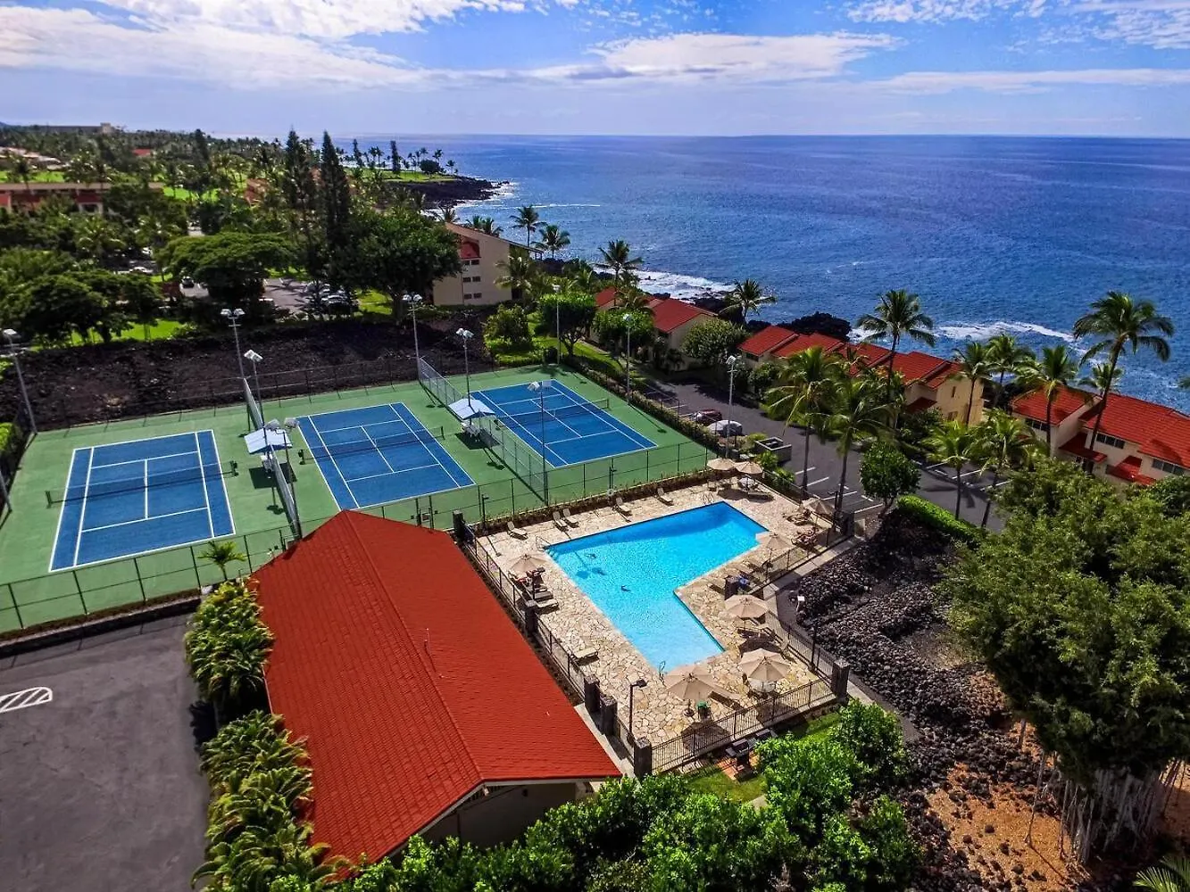 凯路亚-科纳Keauhou Kona Surf And Racquet Club 2 304别墅 度假居